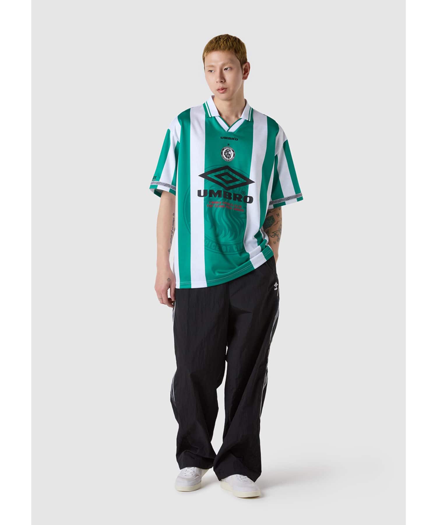 UMBRO 【KOREA COLLECTION】BLOKE OG S/S JERSEY GREENの画像