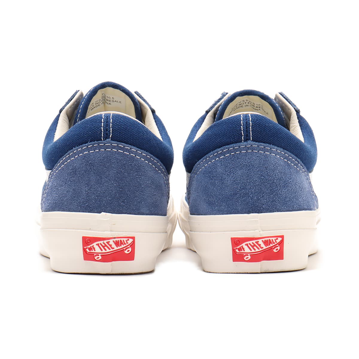 VANS PREMIUM Old Skool SUEDE BLUE/BLUEの画像
