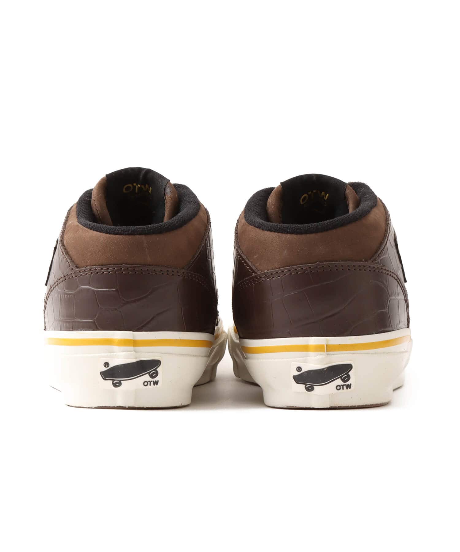 VANS OTW Half Cab 33 Vibram Classic Demitasse Brown Patentの画像