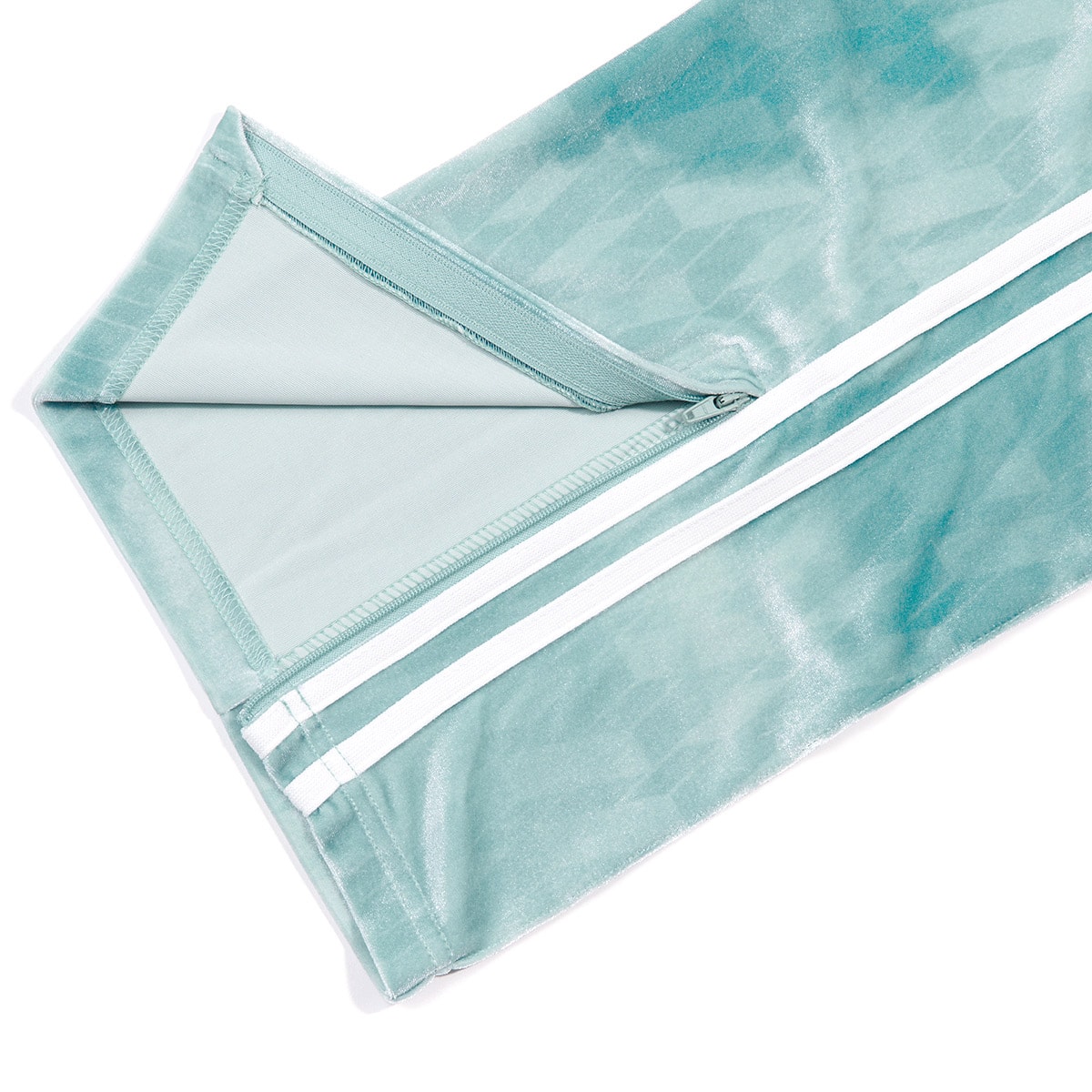 NERDY x atmos pink DNA Watercolor Velvet Track Pants MINTの画像
