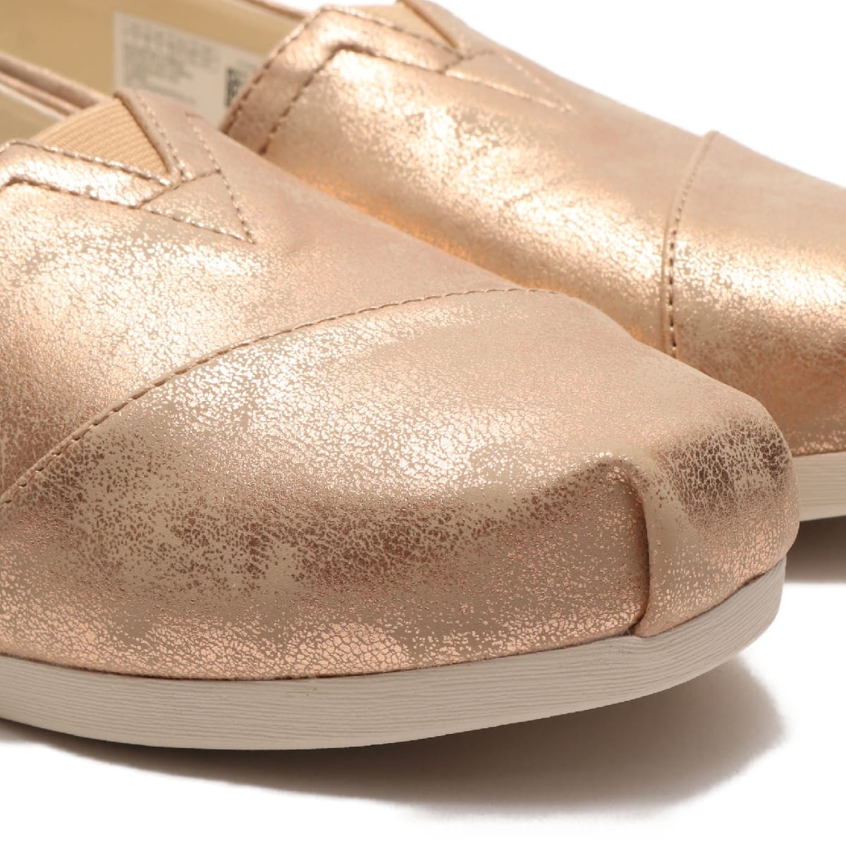 TOMS ALPARGATA 3.0 Champagne Shimmer Synthetic 19FW-Iの画像