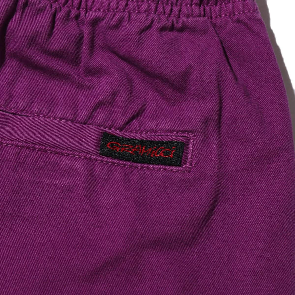 Gramicci W's G-SHORTS PURPLE