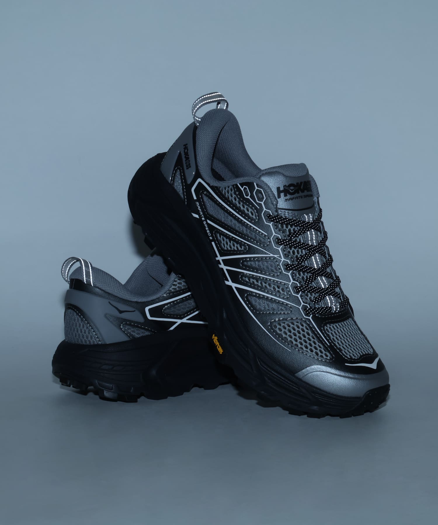 HOKA MAFATE SPEED 2 TS GALACTIC GREY / BLACKの画像