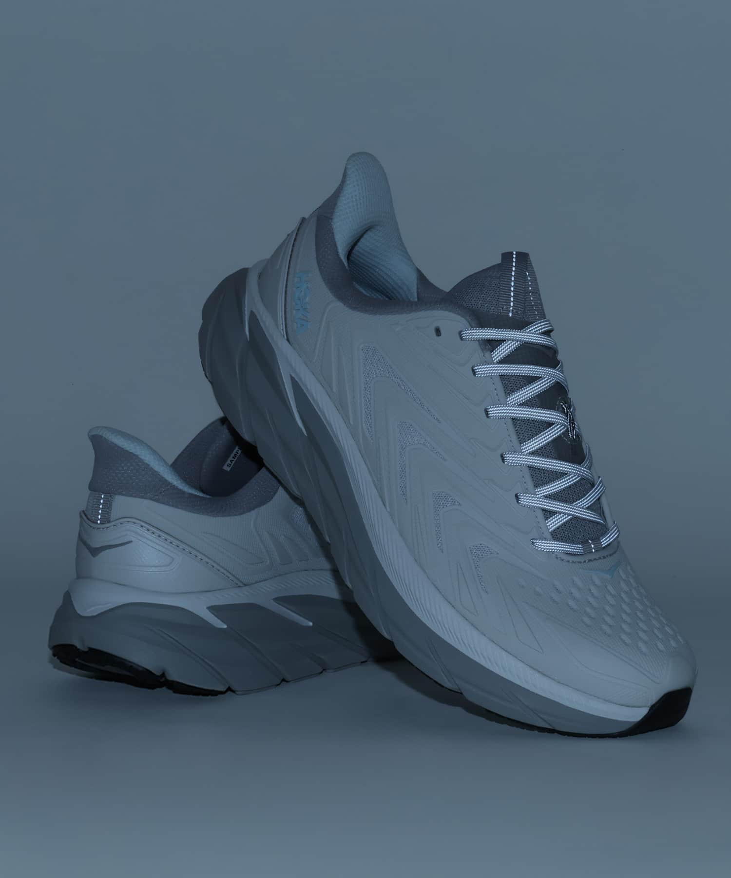 HOKA CLIFTON UTL COSMIC GREY / STELLAR GREYの画像