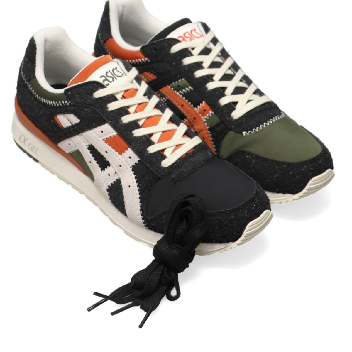 asics GT-II BLACK/CREAM 22FW-I