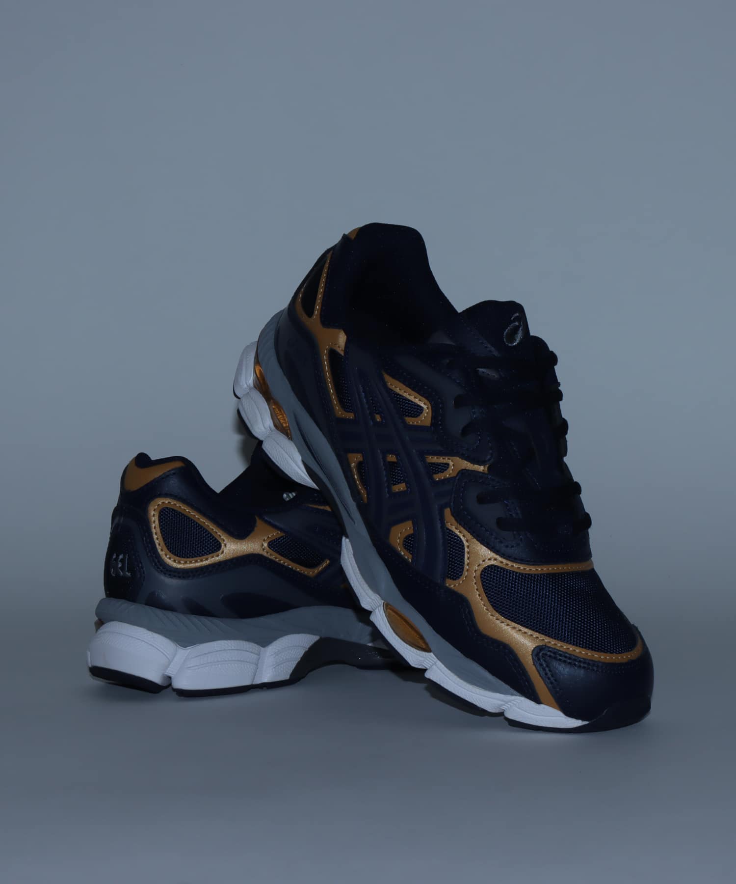 asics GEL-NYC MIDNIGHT/CARRIER GREY（アシックス ゲル-エヌワイシー