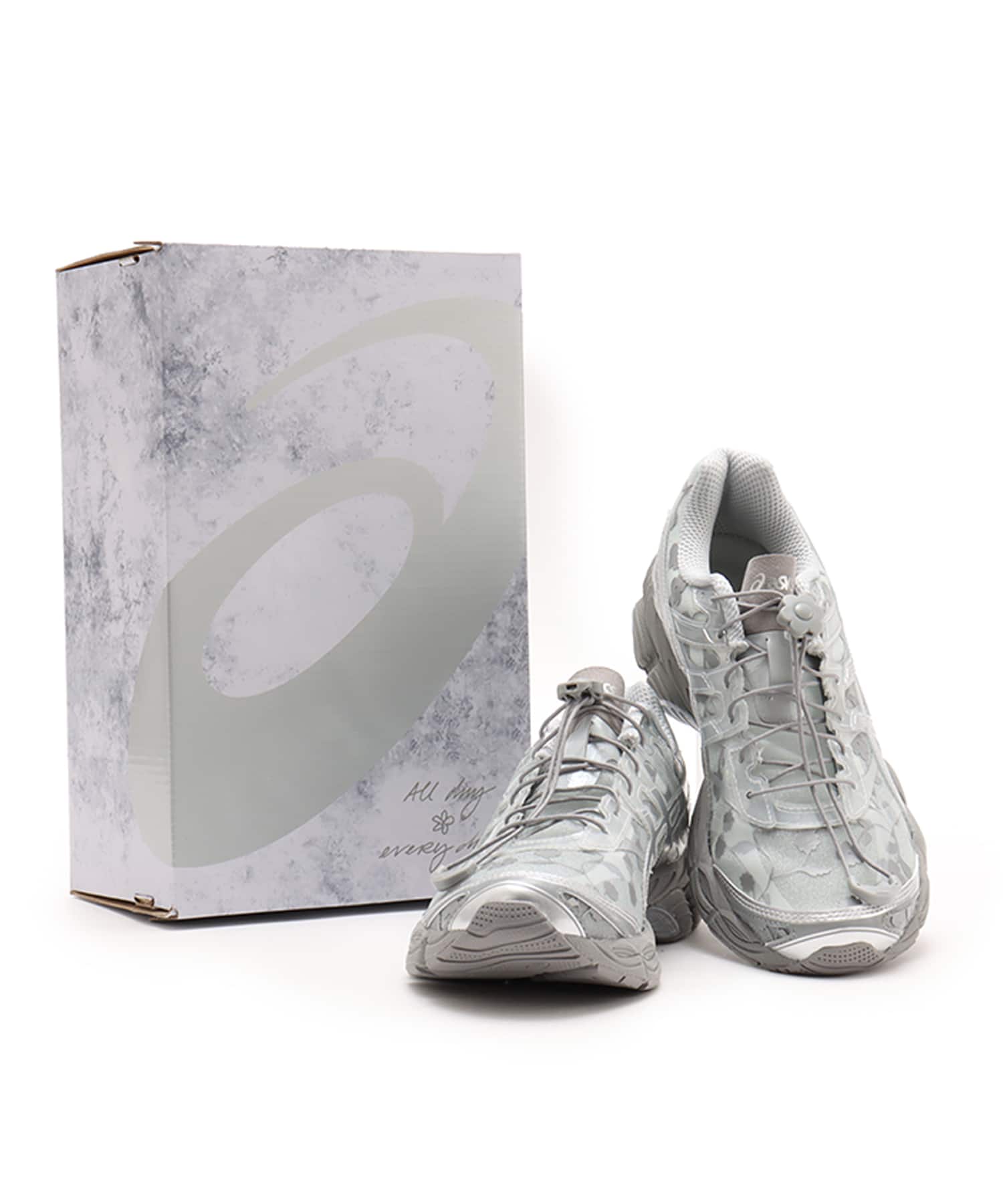 asics GEL-CUMULUS 16 SIGNATURE SERIES CECILIE BAHNSEN GLACIER GREY/PURE SILVERの画像