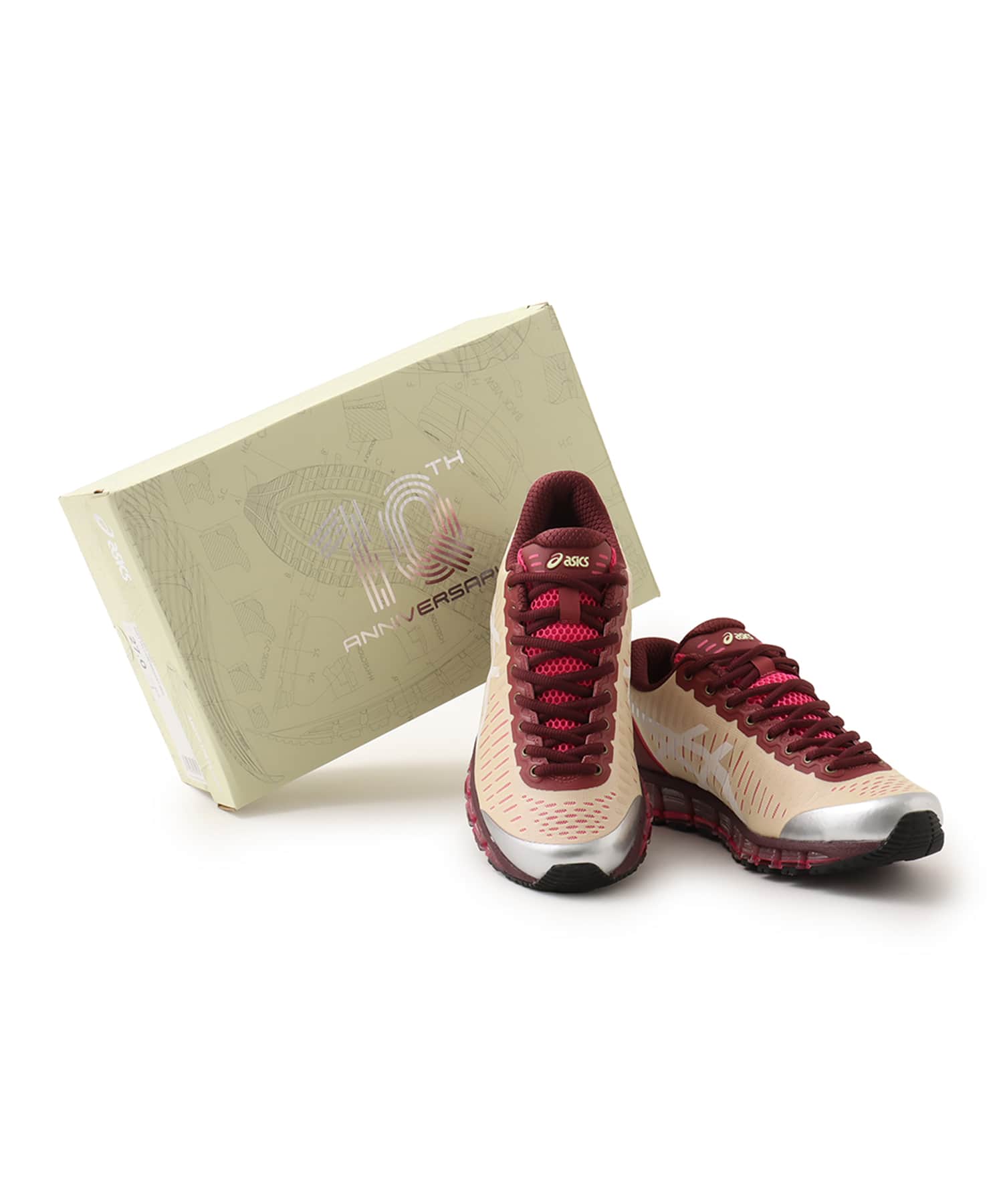 asics GEL-QUANTUM 360 I Above The Clouds SOFT YELLOW/BRISKET REDの画像