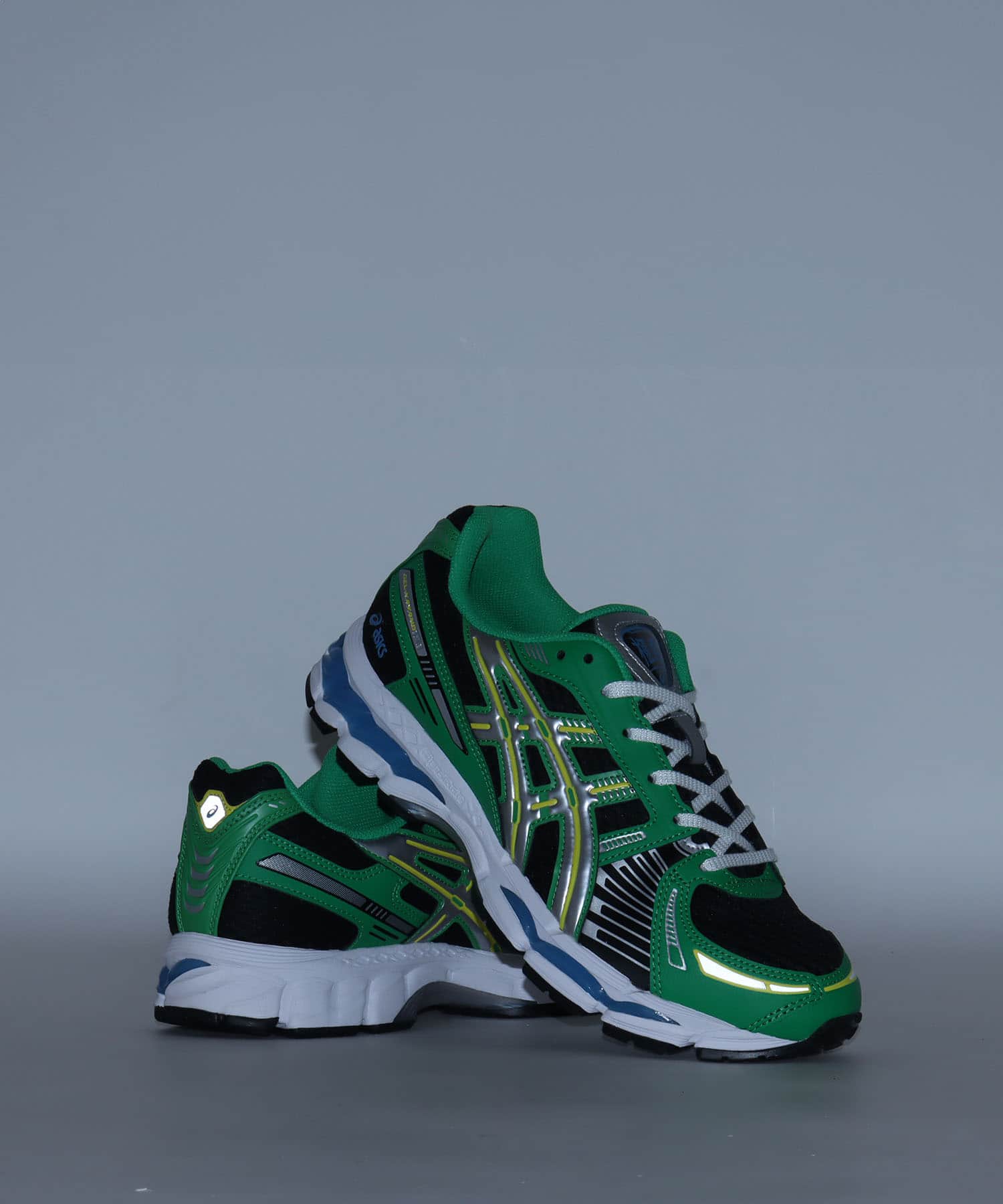 asics GEL-KAYANO 12.1 BLACK/CILANTROの画像