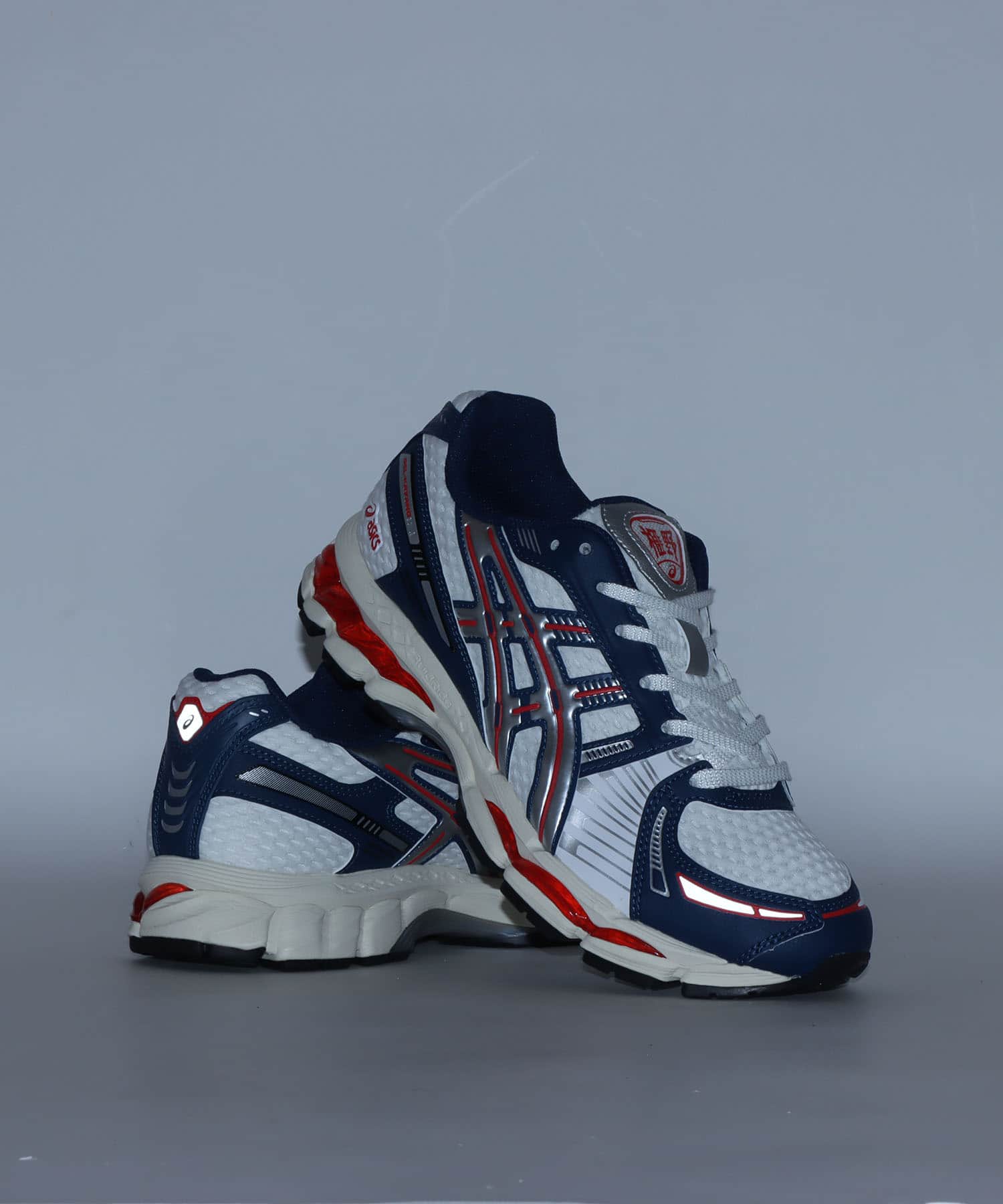 asics GEL-KAYANO 12.1 WHITE/INDEPENDENCE BLUEの画像