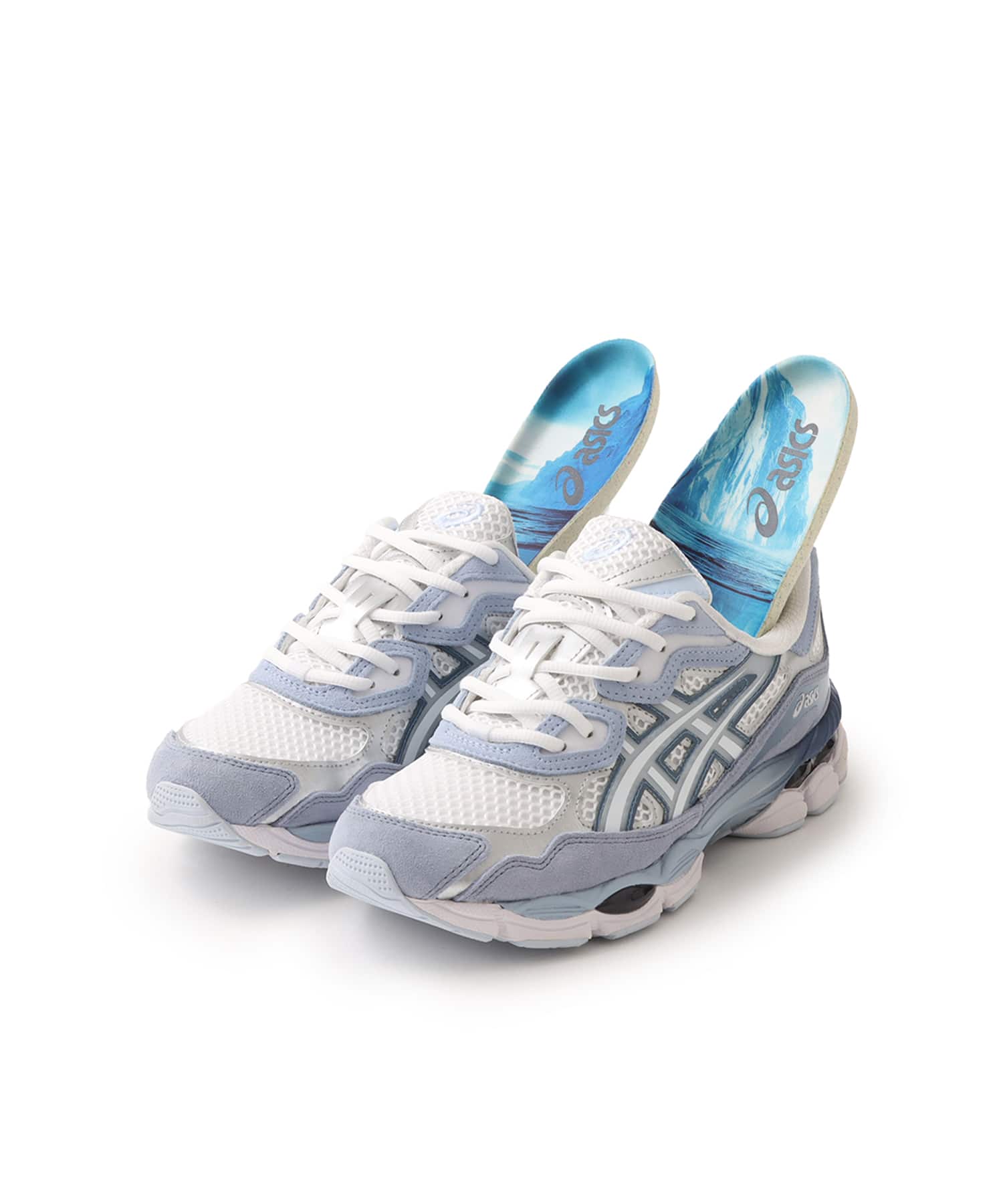 asics GEL-NYC atmos "HYOUZAN" WHITE/SOFT SKYの画像