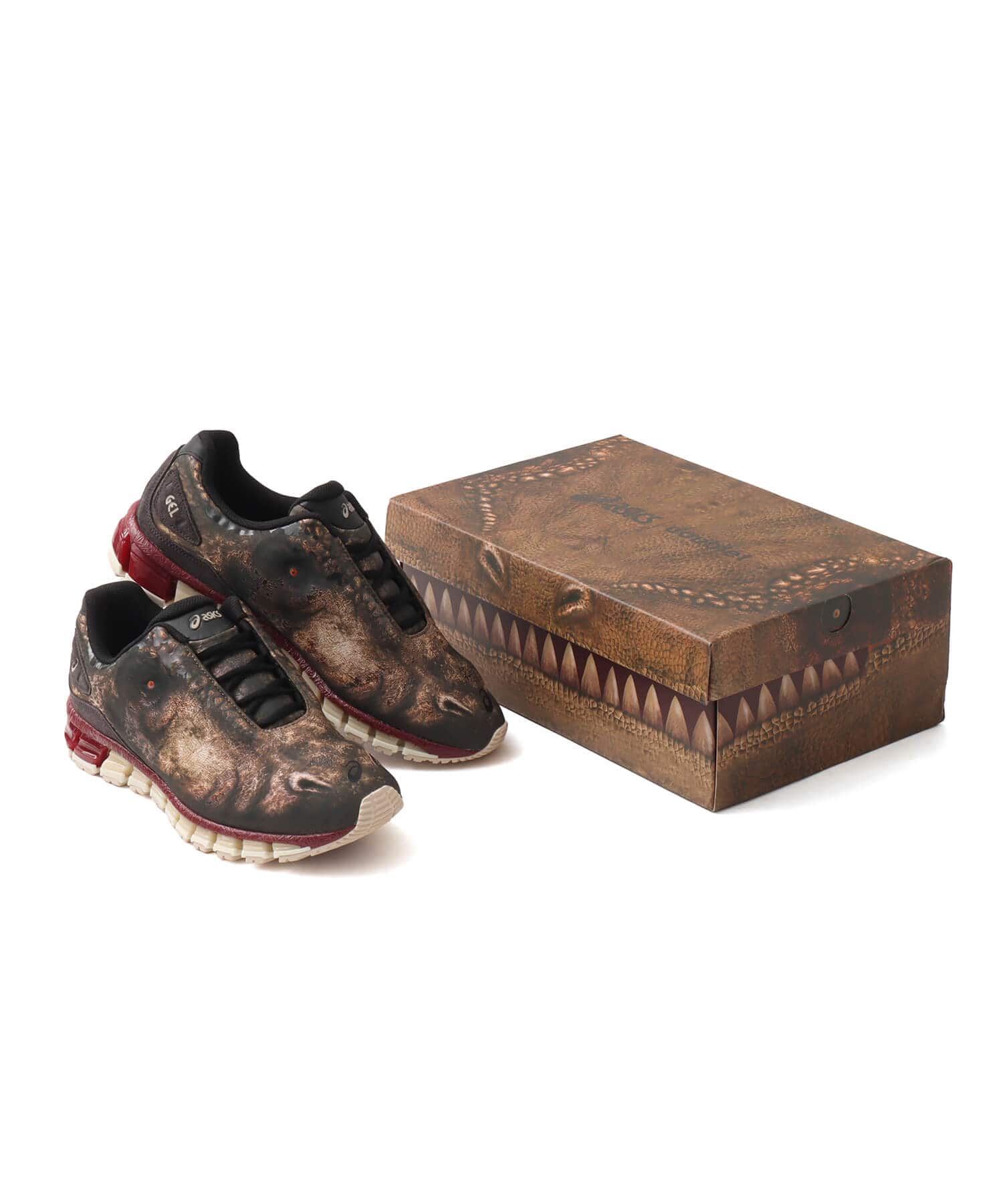 asics GEL-QUANTUM 360 I AMP doublet BROWN/BLACKの画像