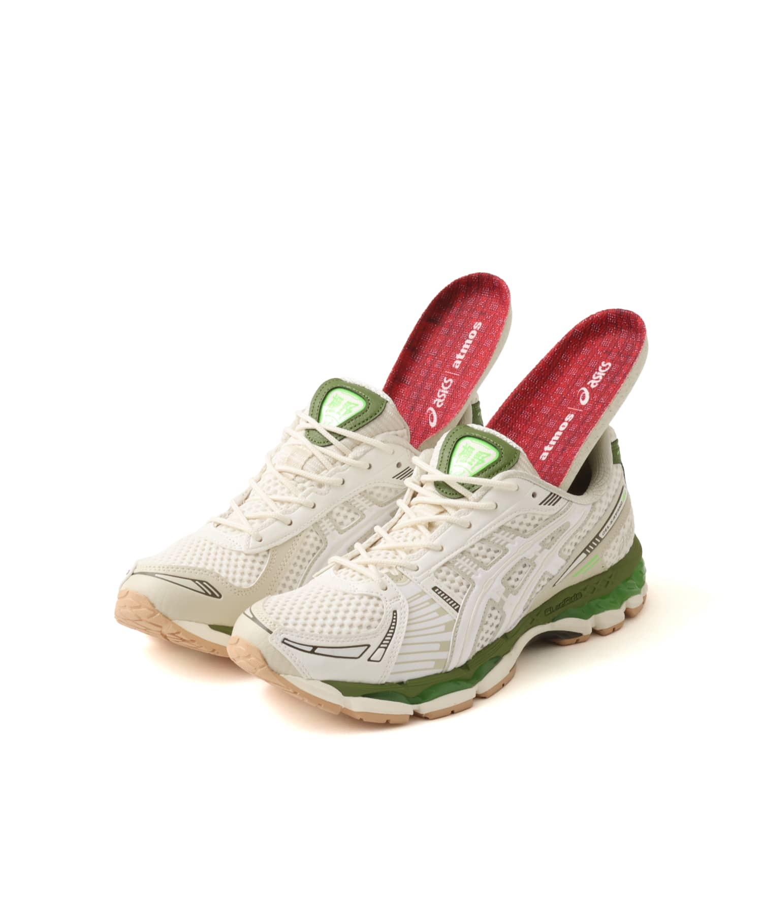 asics GEL-KAYANO 12.1 atmos ID “ARCHIPELAGO” CREAM/WHITEの画像