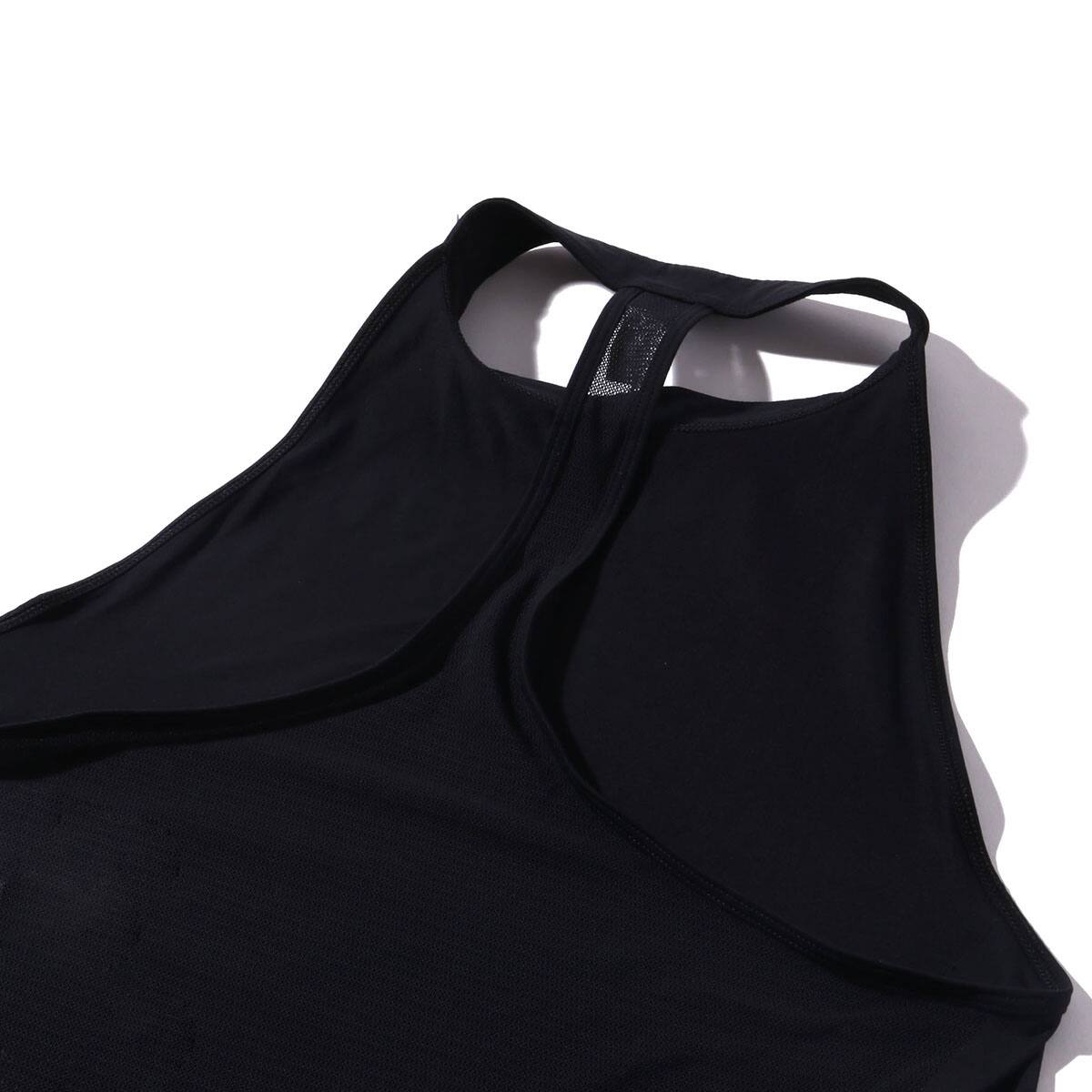 UNDER ARMOUR UA Run Mesh Racer Tank BLACKの画像