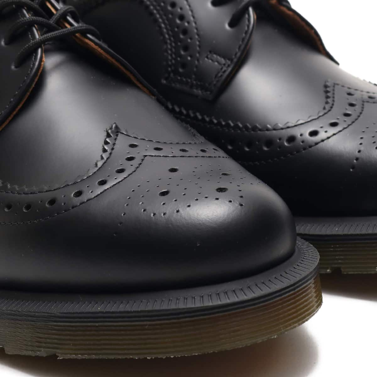 Dr.Martens 3989 BROUGUE SHOE BLACK SMOOTH 19FW-I