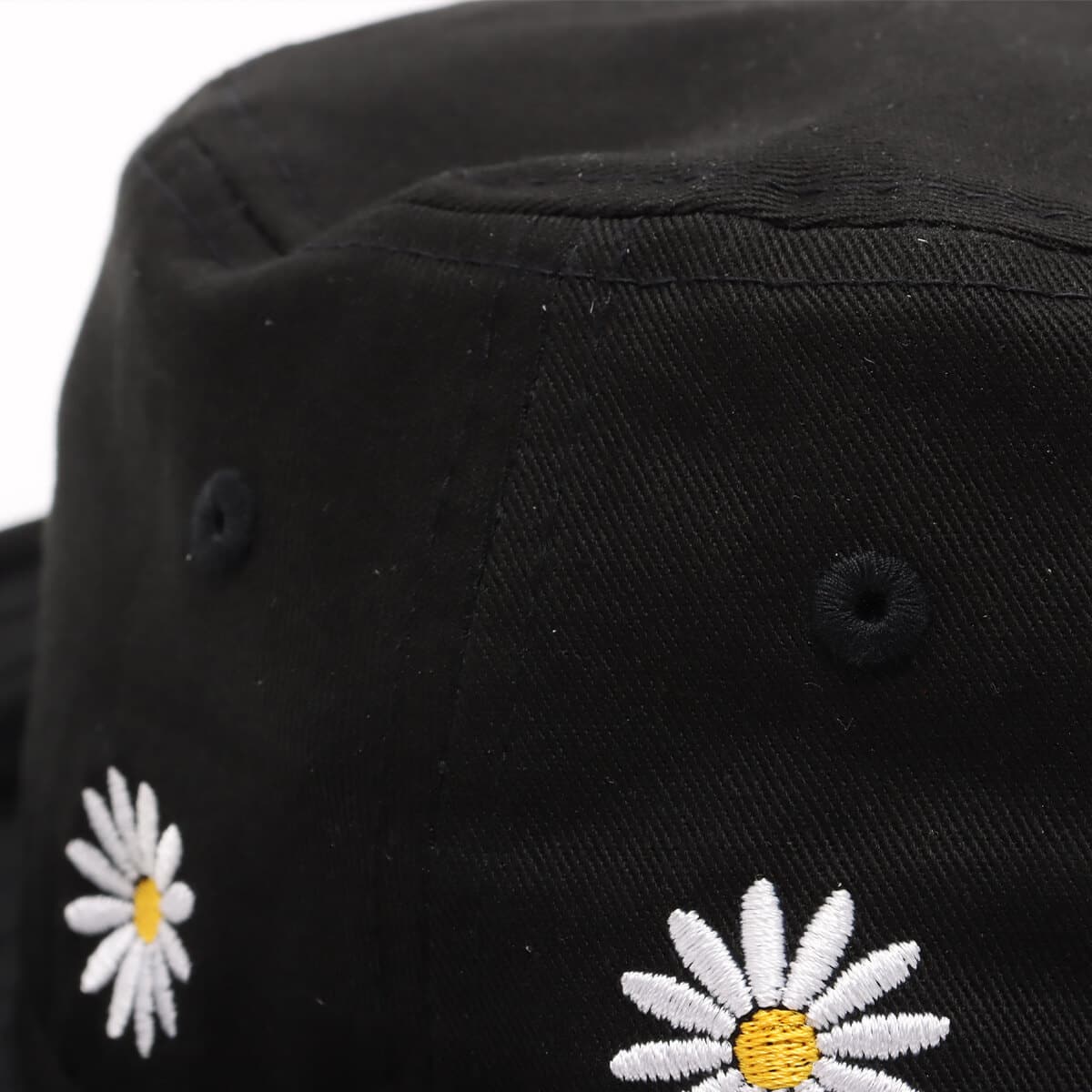 NEW ERA BUCKET01 Flower Embroidery BLACKの画像