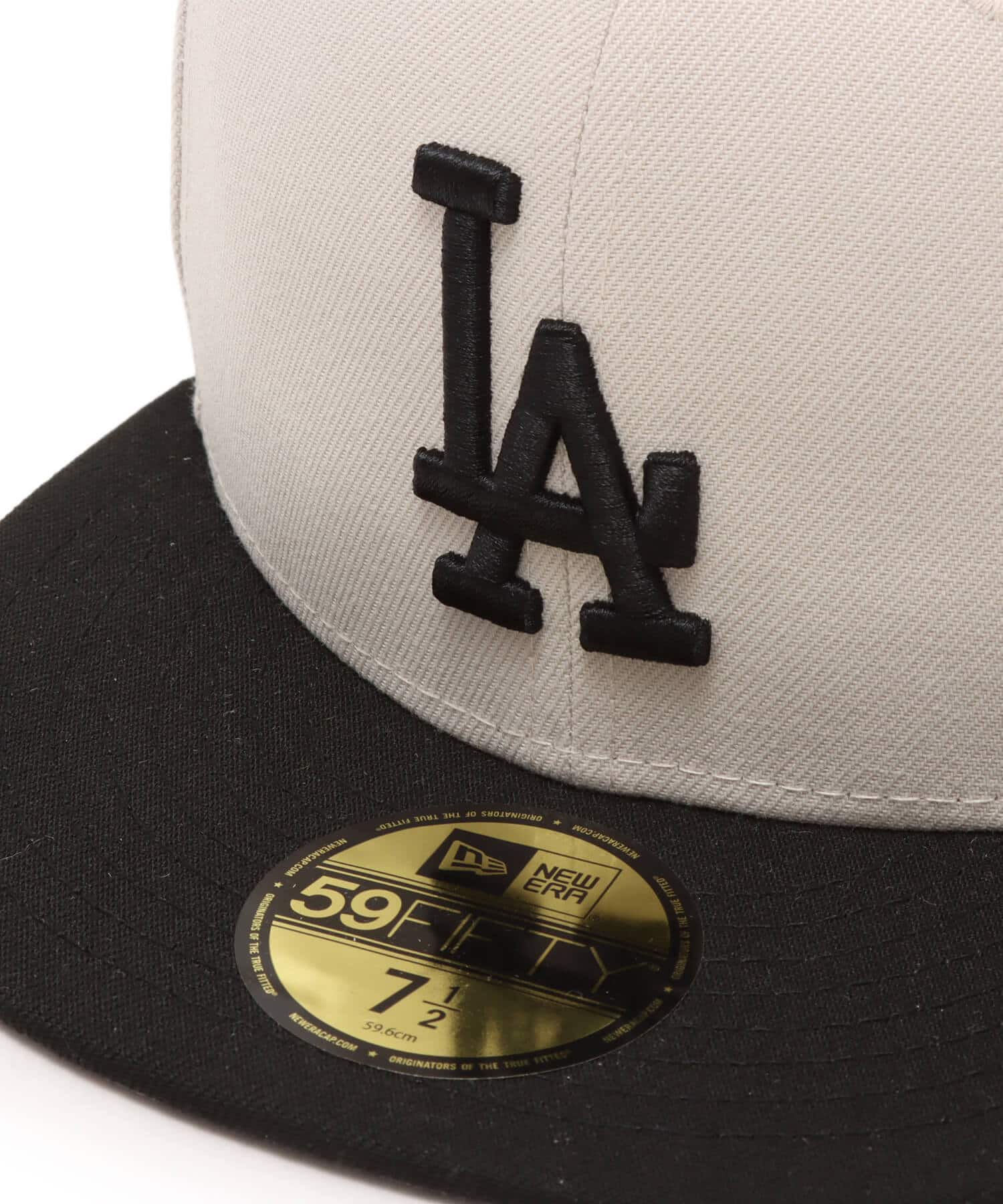 NEW ERA 59FIFTY Powered by GORO NAKATSUGAWA Los Angeles Dodgers WHITEの画像