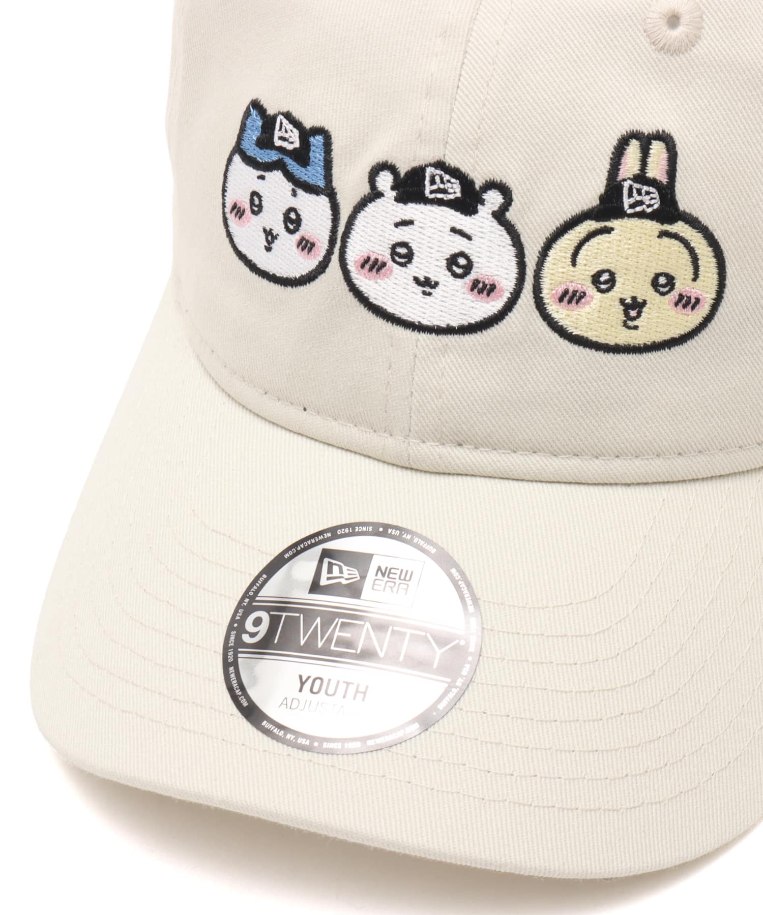 NEW ERA YOUTH 9TWENTY ちいかわ WHITEの画像