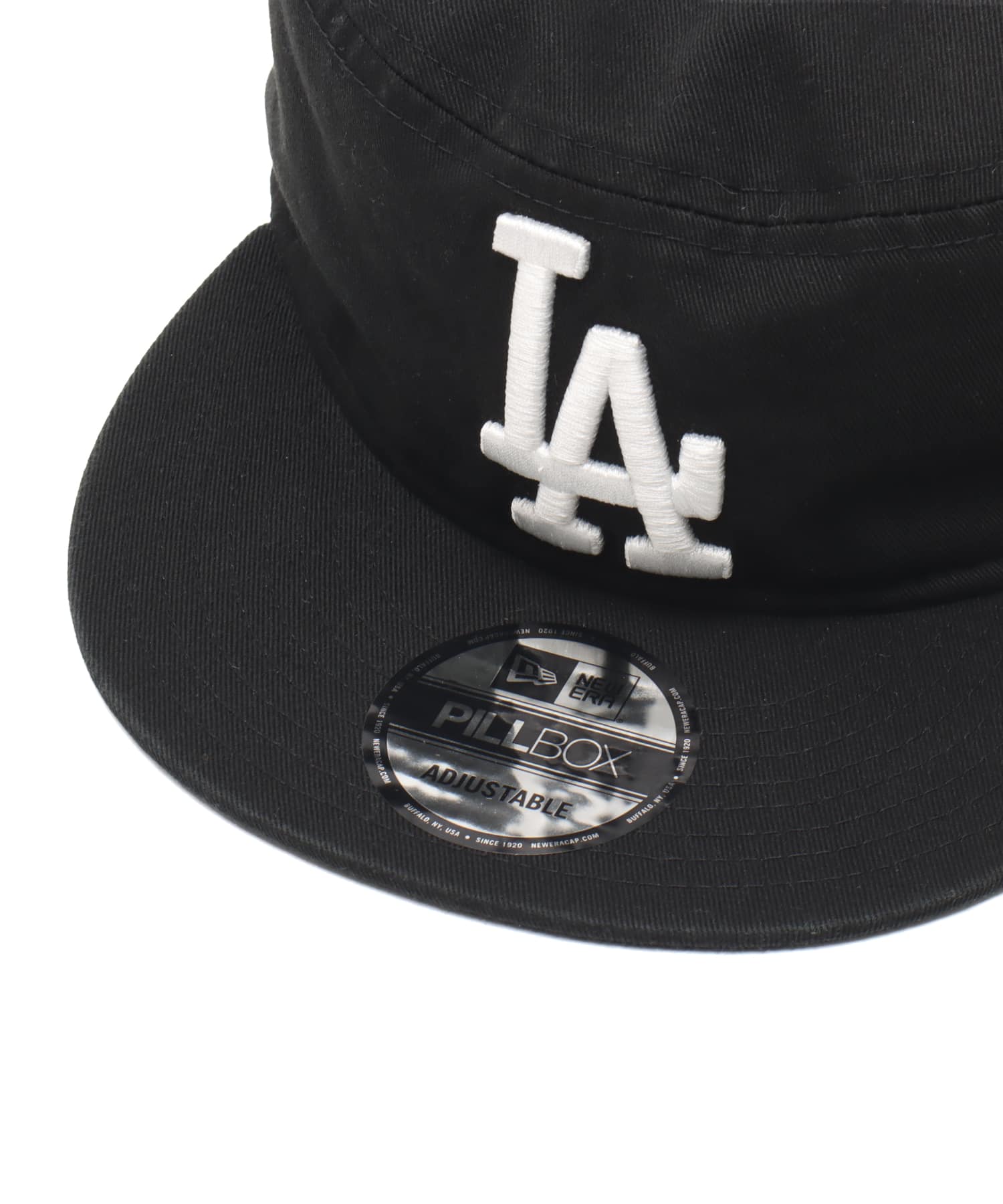 NEW ERA PILLBOX Adjustable Los Angeles Dodgers BLACKの画像