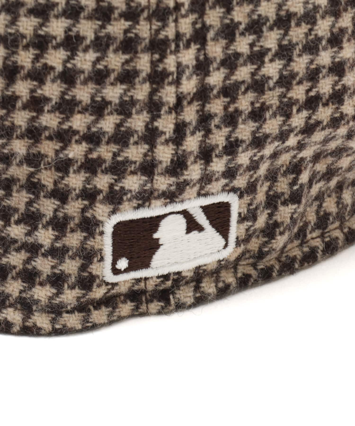 NEW ERA PILLBOX Gun Club Check Boston Red Sox BEIGEの画像