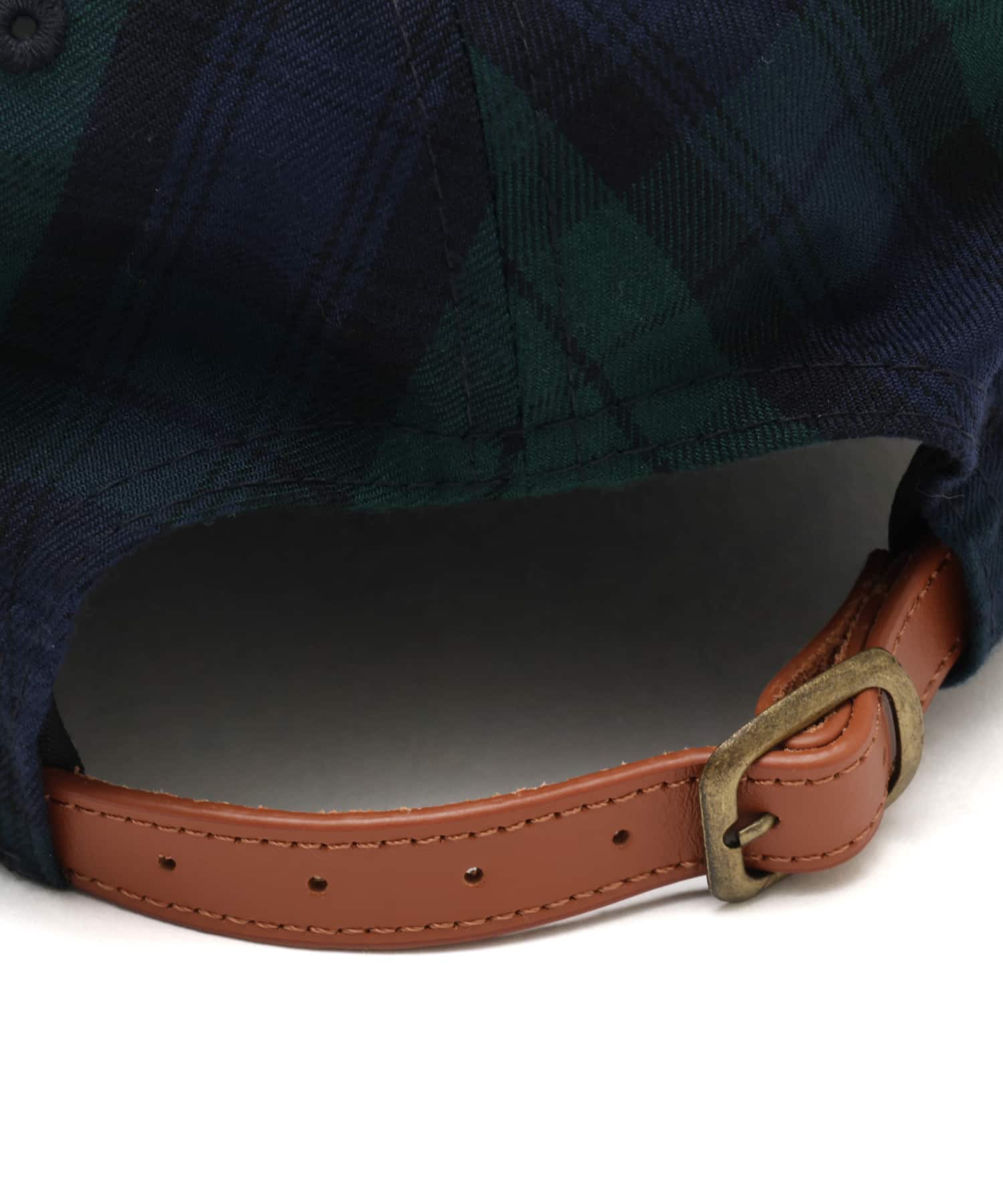 NEW ERA 9THIRTY Leather Strap Direction by Takayuki Ohashi Dog Patch NAVYの画像