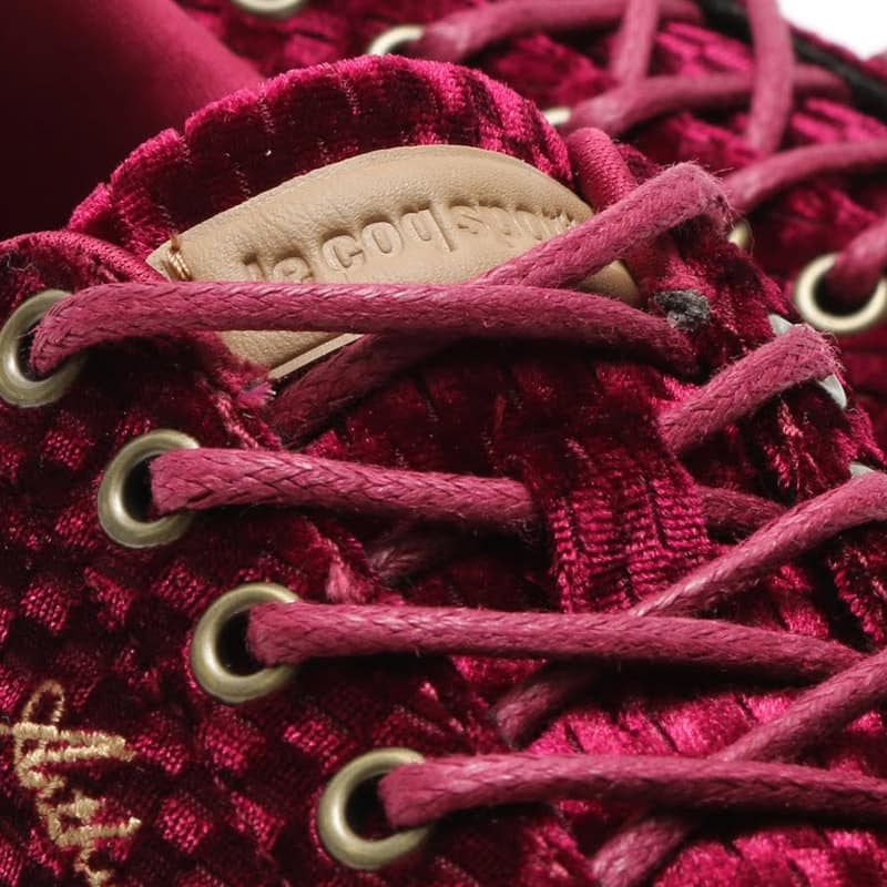 le coq sportif AURTHER ASHE INT W VELVET RUBY WINE の画像