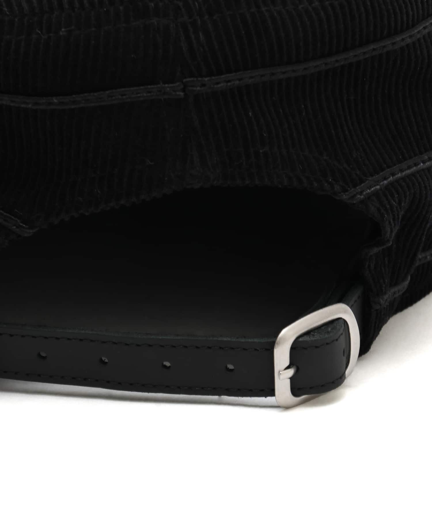 NEW ERA PILL BOX SB atmos CORDUROY BLACK BLACKの画像