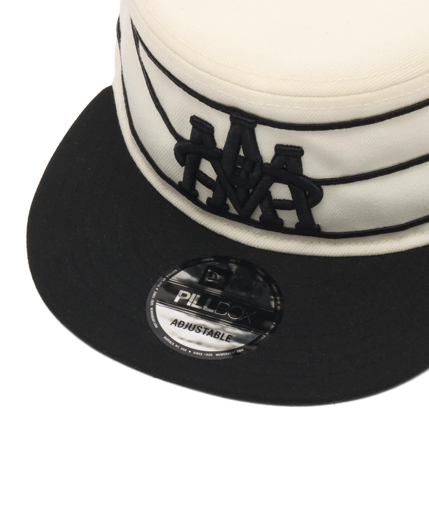 NEW ERA PILL BOX SB atmos CHROME BLACK WHITEの画像