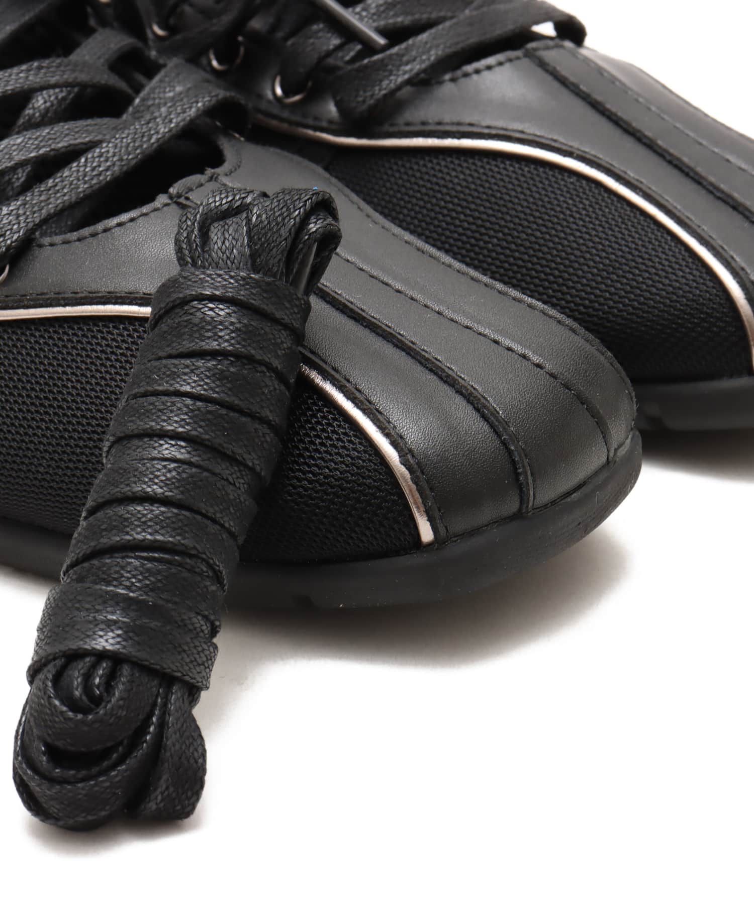ROCKFISH WEATHERWEAR BLISS LACEUP SNEAKERS BLACKの画像