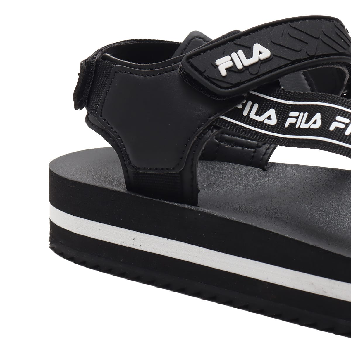 FILA TOMAIA SANDAL TAPEY TAPE Black Black Black 21SS I