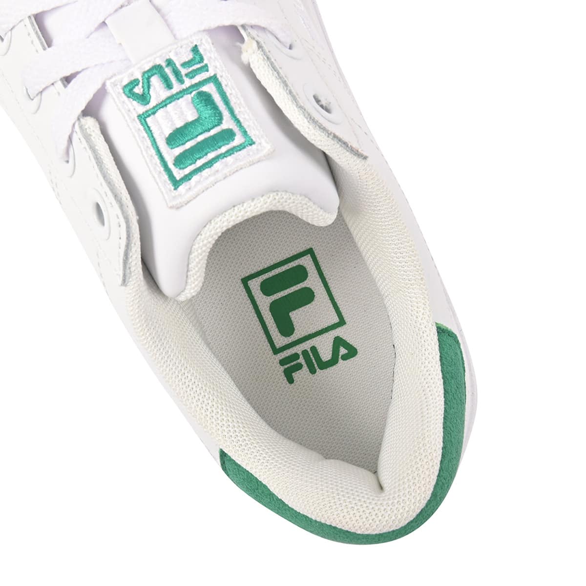 FILA COURT PLUMPY WHITE/BLUE/GREEN （フィラ コート プラン