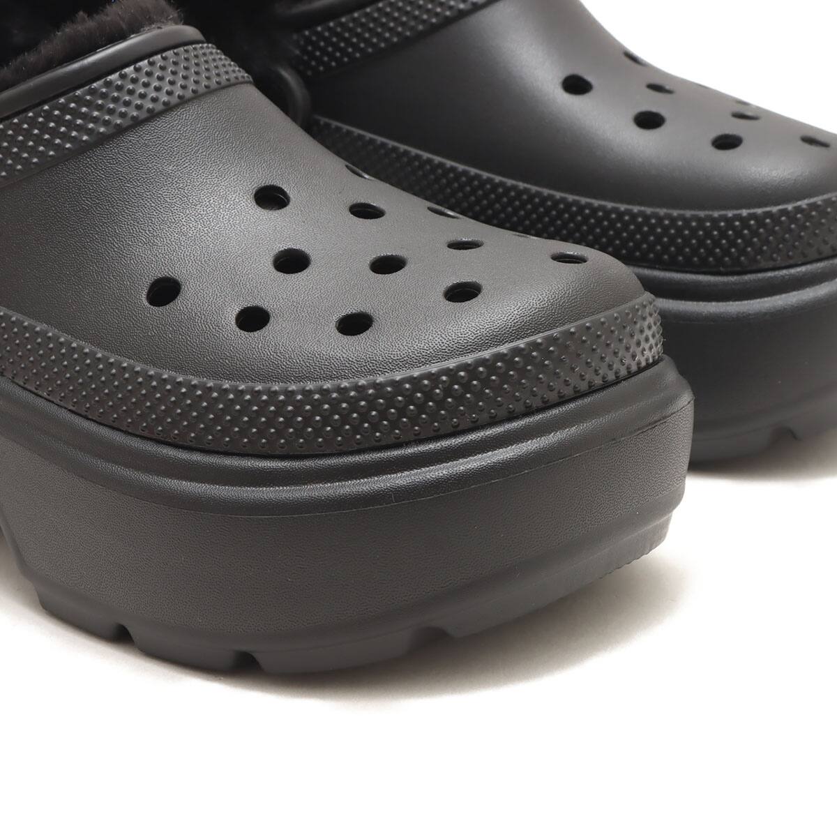 crocs Stomp Lined Clog Black 23FW-I