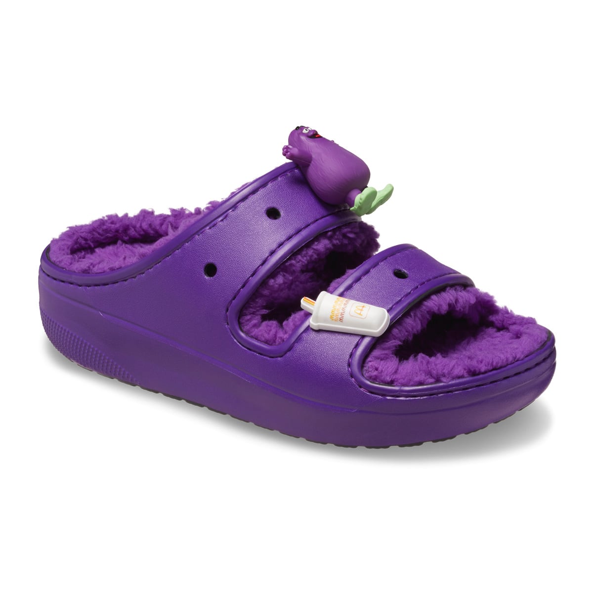 crocs McDonald's X crocs Cozzzy Sandal Purple 22FW-S