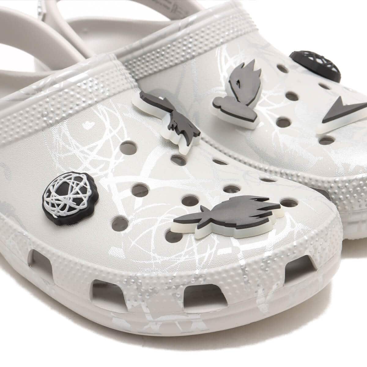 crocs FUTURA X Crocs Classic RO Clog Pearl White（クロックス