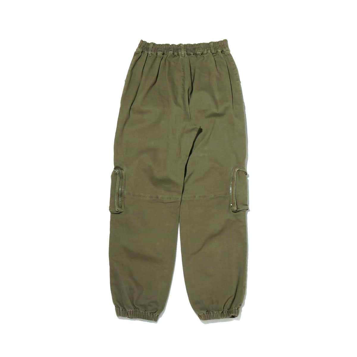 atmos pink YURIMOS ZIP POKET CARGO PANTS KHAKI 20SP-S