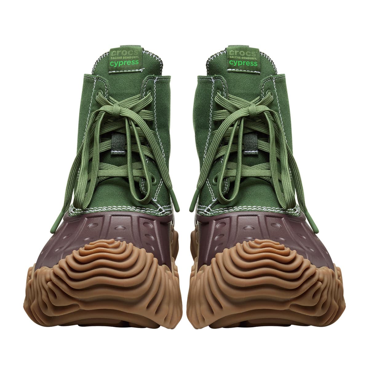 crocs salehe bembury x the cypress boot Mallardの画像