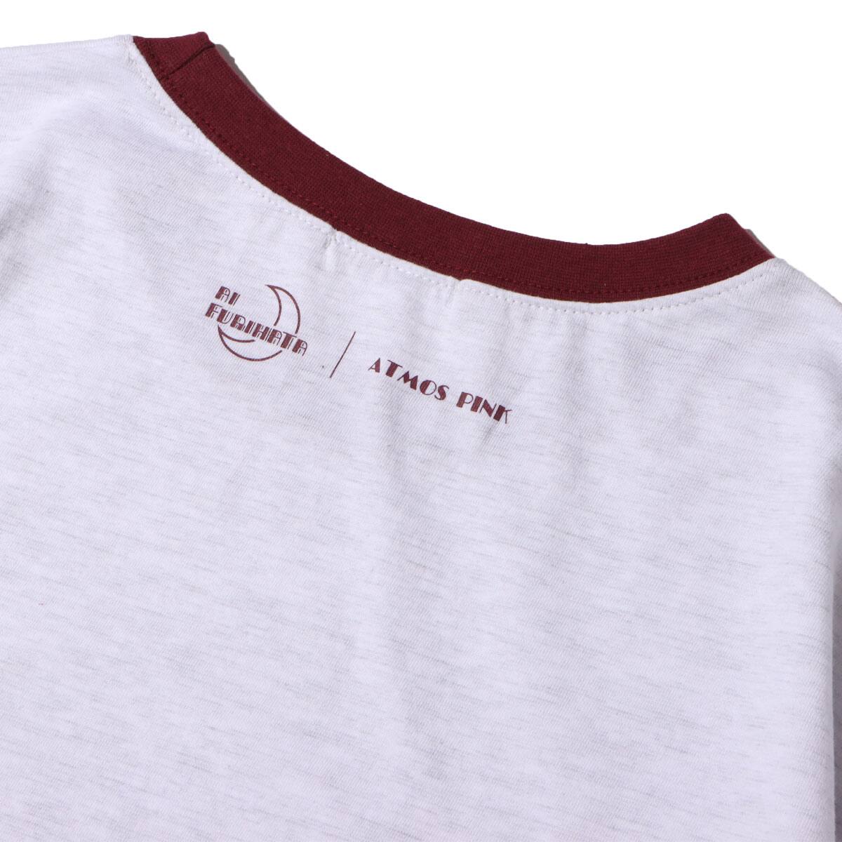 降幡愛 × atmospink グラフィックTシャツ GRAYの画像