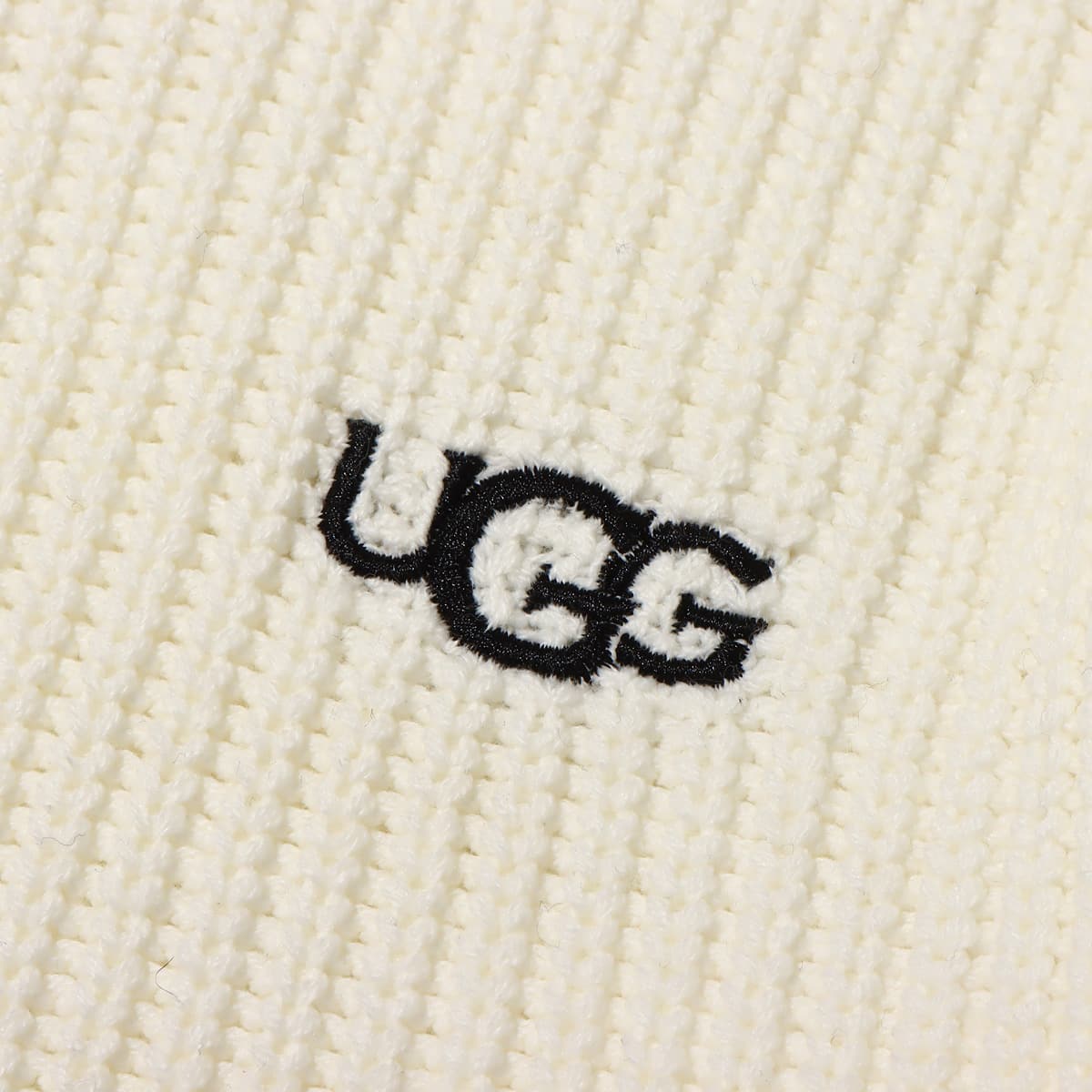 UGG ジップアップニットブルゾン WHITE 22FW-I