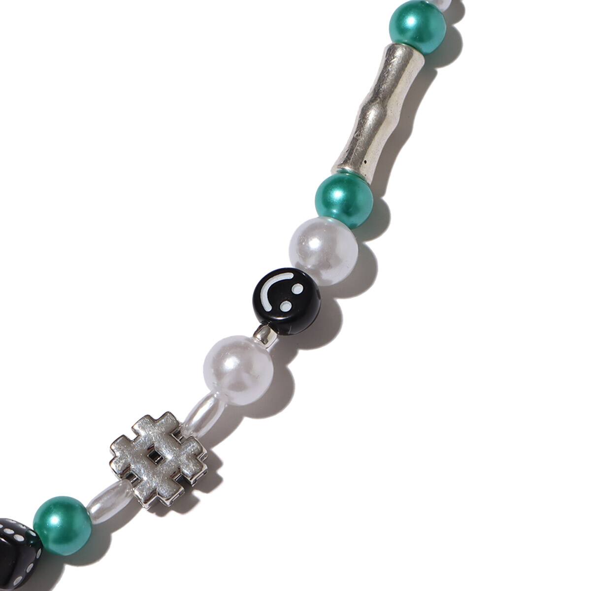 atmos pink × 9090 beads necklace MIXの画像