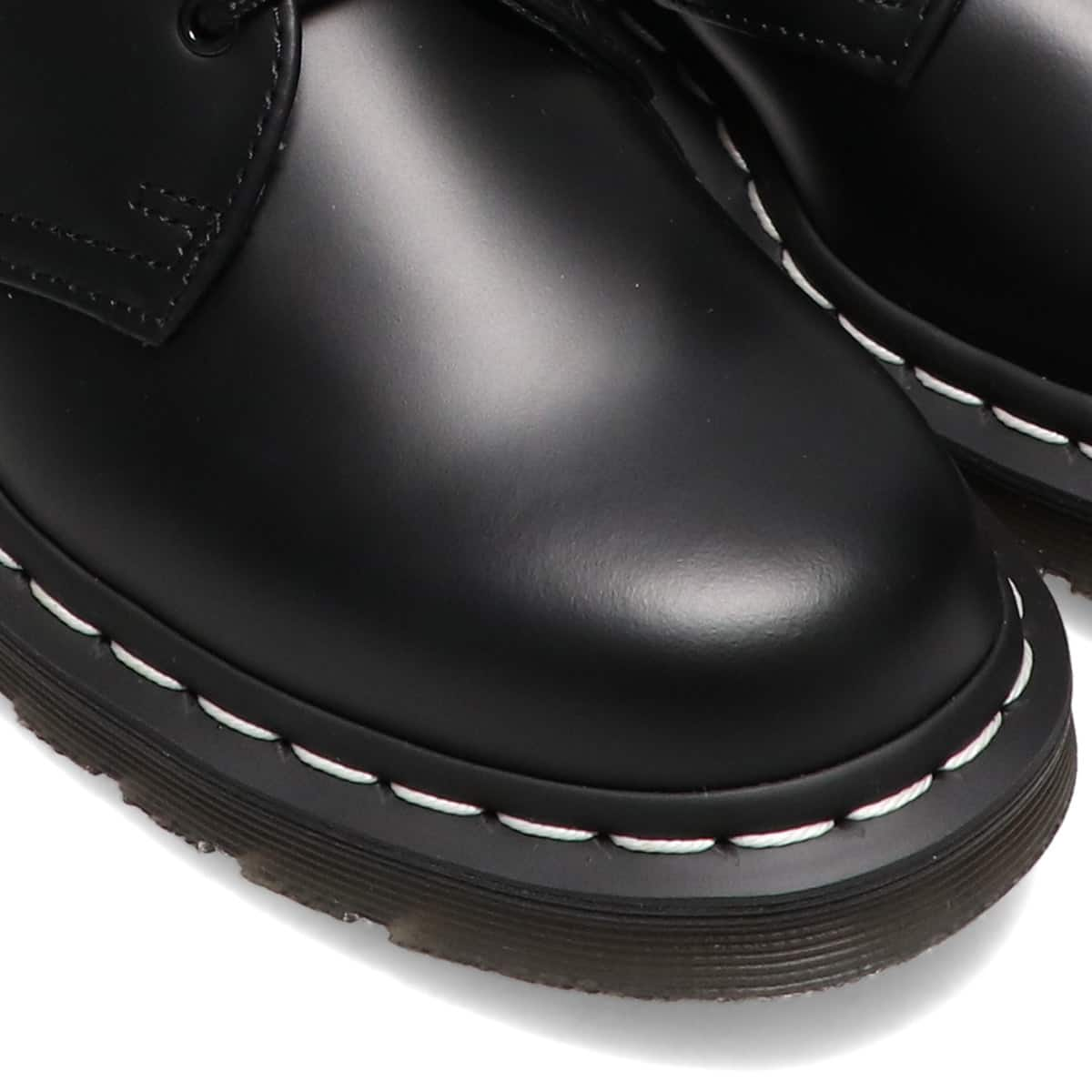 Dr.Martens 1461Z BLACK SMOOTH WHITE STITCH 21FW-I