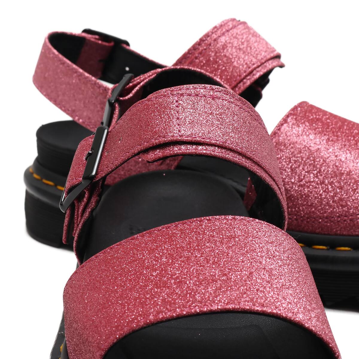 Dr.Martens Voss Strap Sandal Pink Fine Glitter Pu 19SS-I