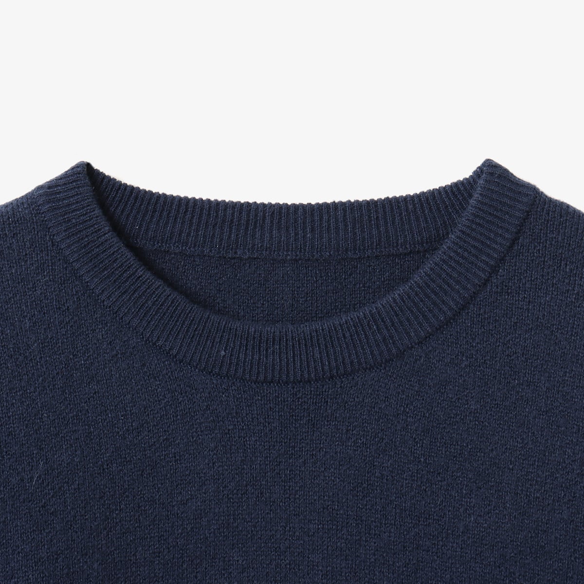 atmos pink Logo Knit Top NAVY の画像