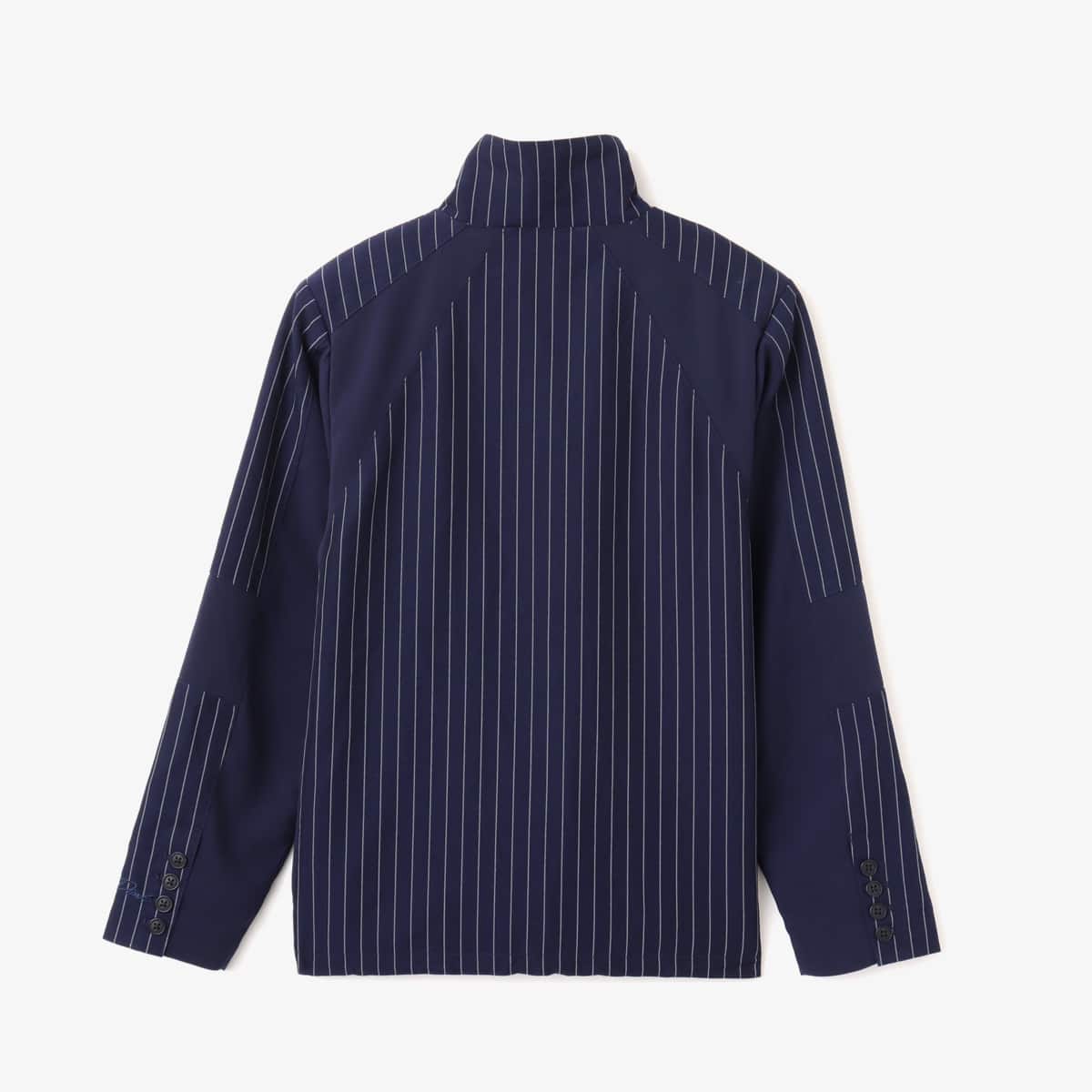 atmos pink Stripe Track Jacket NAVY の画像