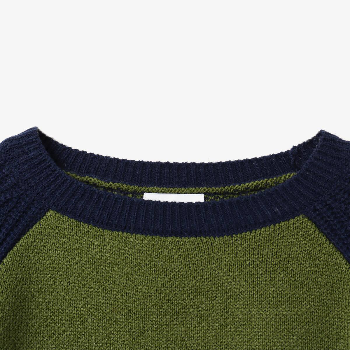 atmos pink Raglan Sleeve Knit GREENの画像