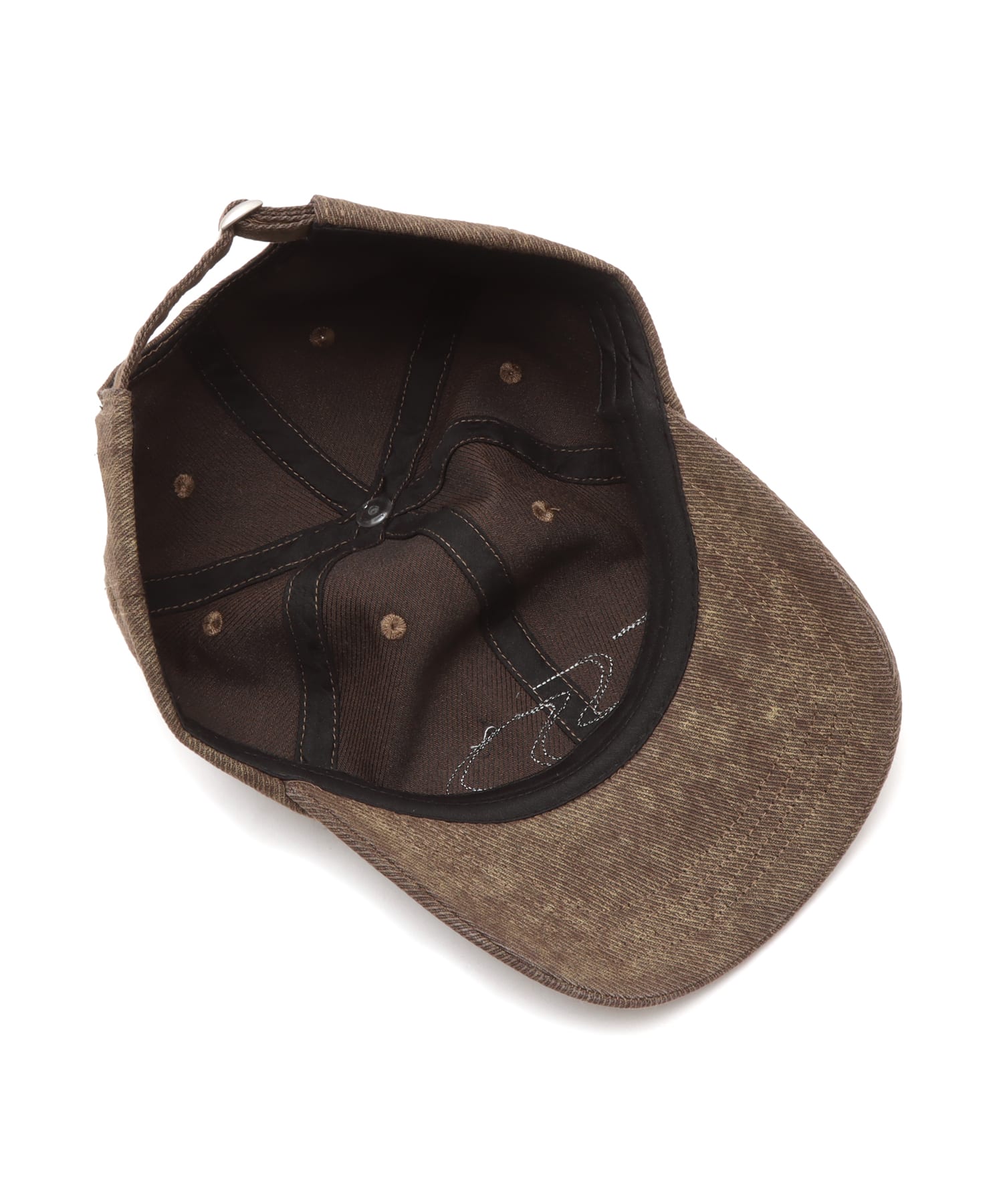 atmos pink Unevenness Cap BROWNの画像