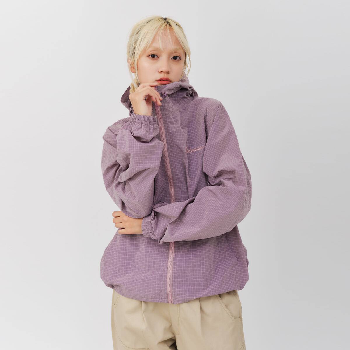 atmos pink Ripstop Shell Jacket PINKの画像