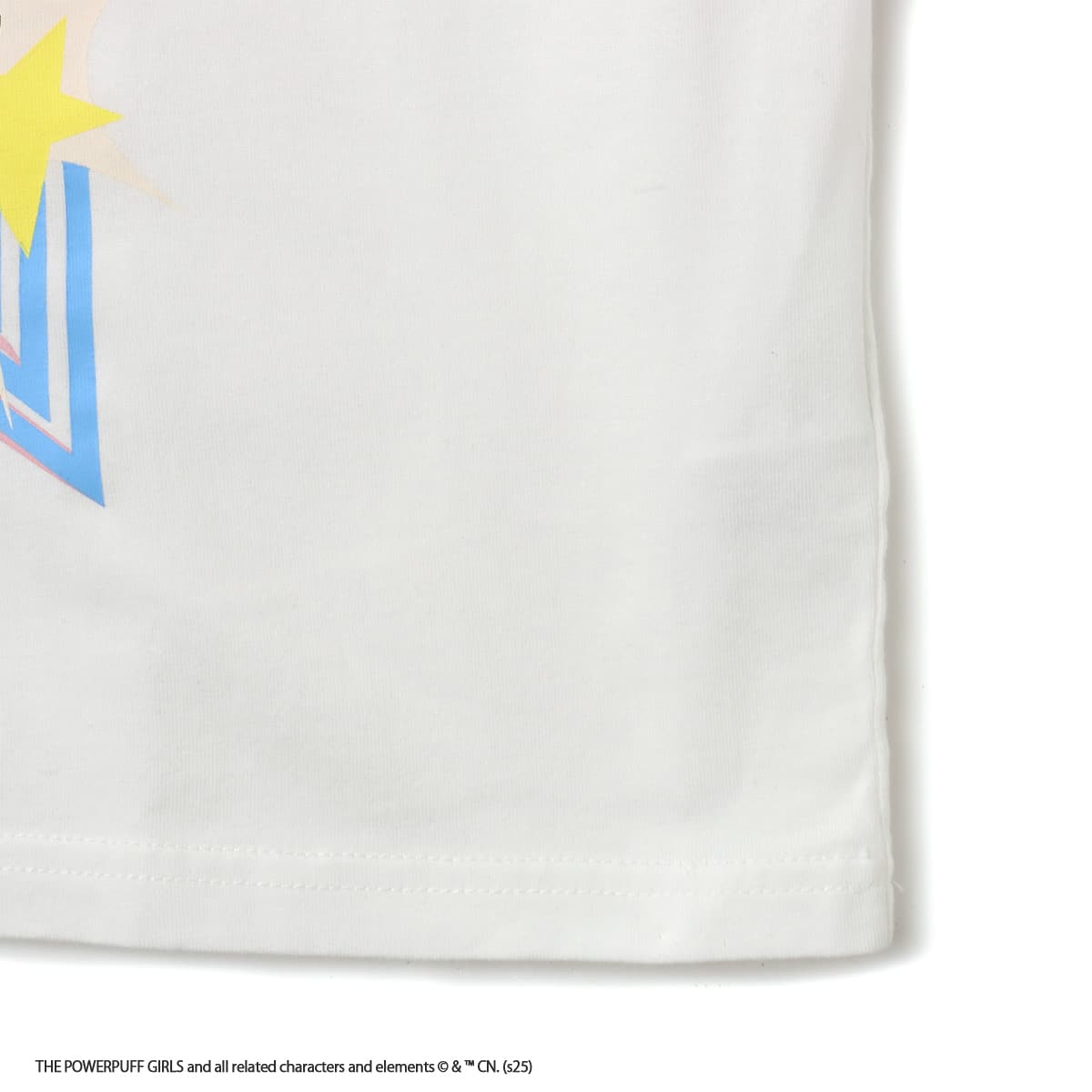 The Powerpuff Girls x atmos pink Vintage T-shirt WHITEの画像