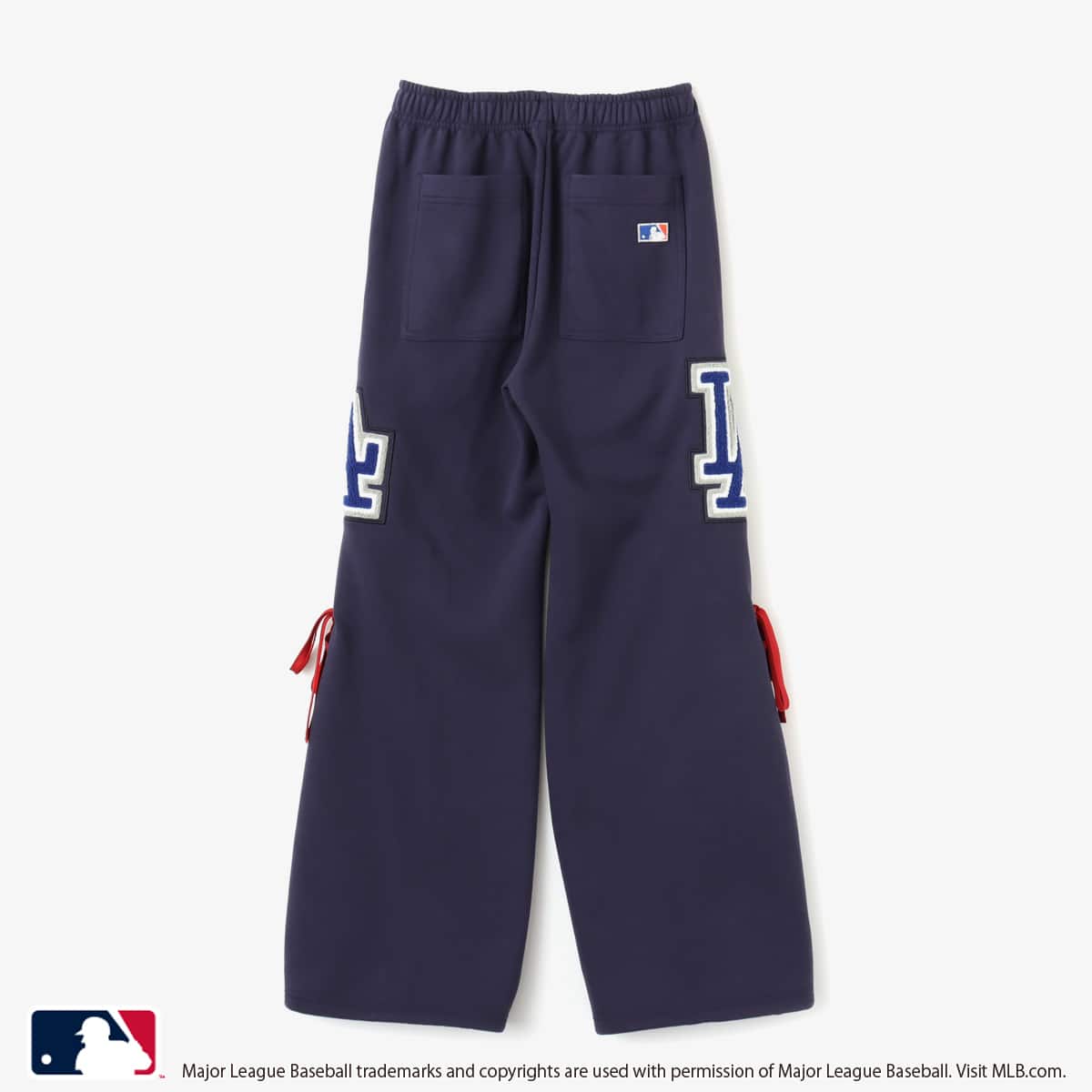 atmos pink MLB Sweat Pants NAVYの画像