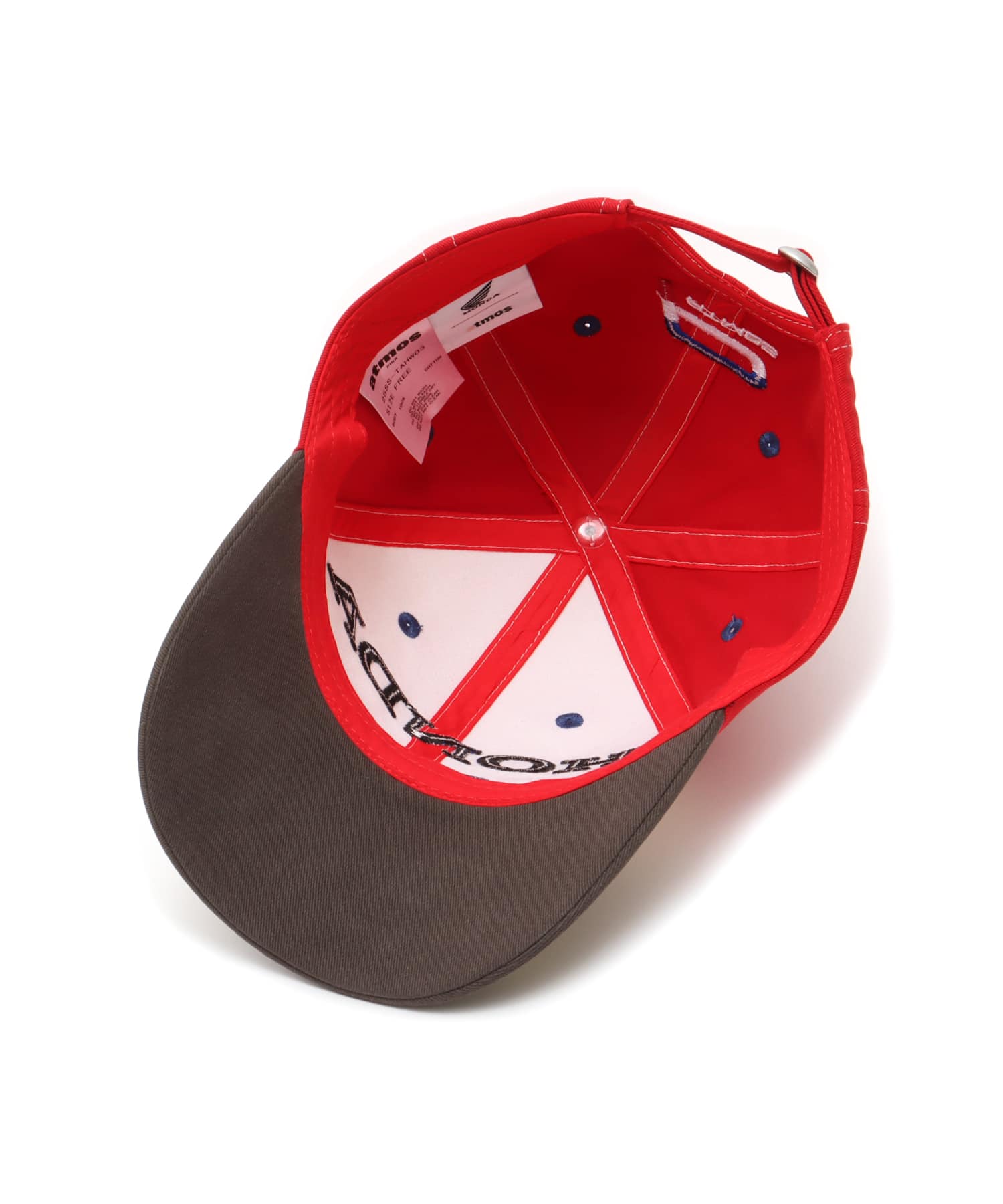 HONDA x atmos pink Racing Cap REDの画像