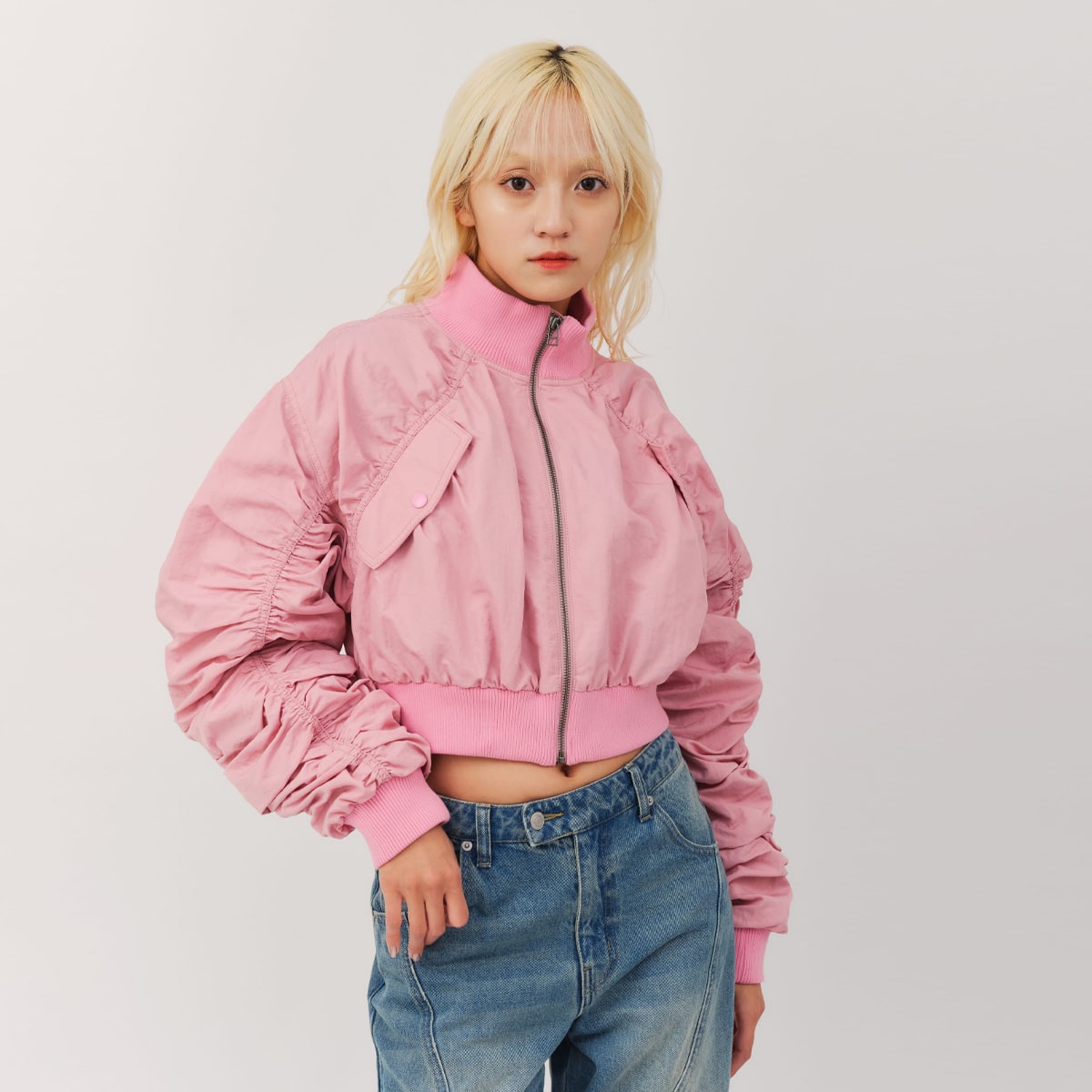 atmos pink Gather Military MA-1 PINKの画像